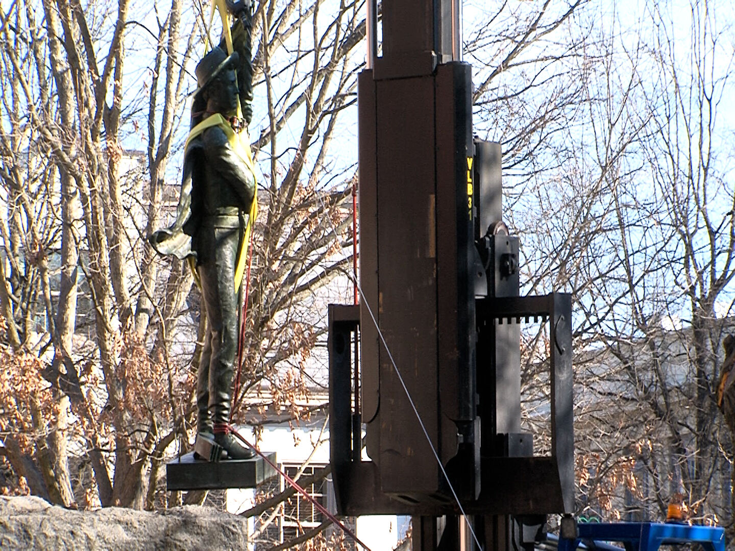 Talbot Boys Confederate Statue Removed from Courthouse Grounds
